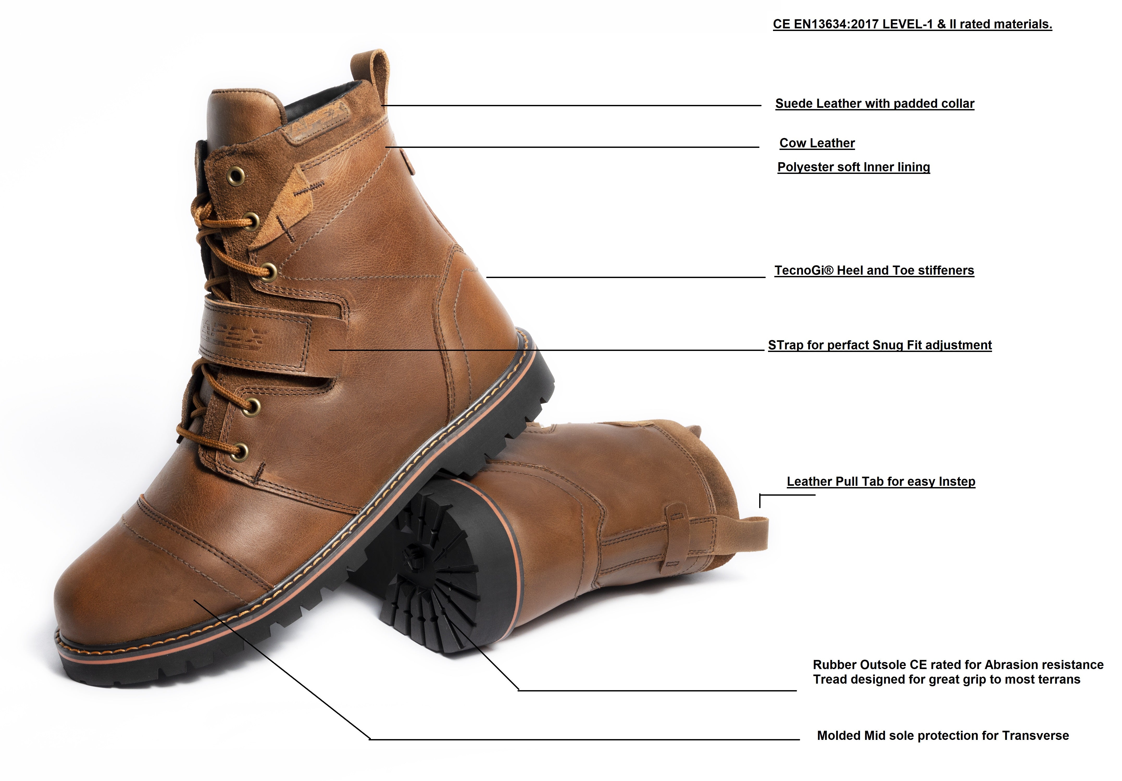 DA-Patron Tan - Western Boots for Men
