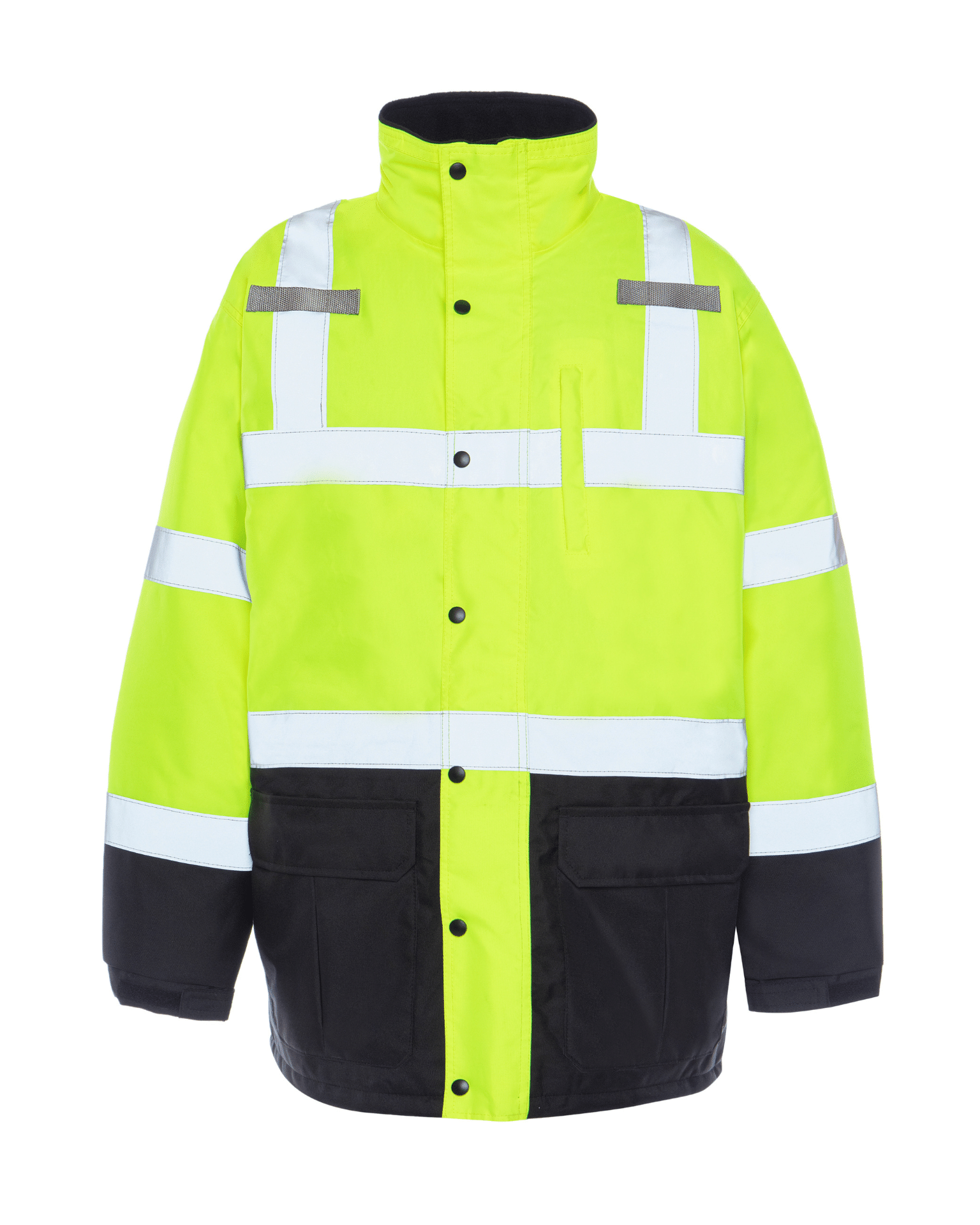 UHV1004 Hi Vis Safety Contractor Coat - Yellow - Utility Pro - Utility Pro  Wear