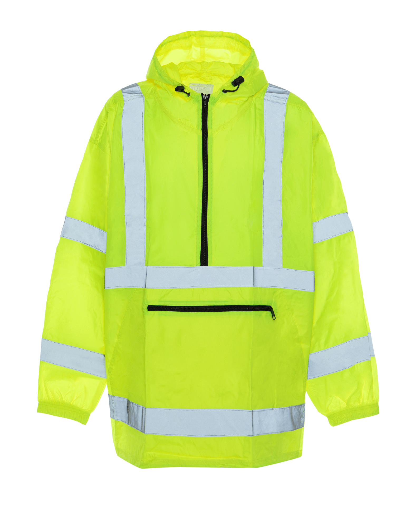 Hi-Visibility ANSI Type R Class 3 Classic Wind Breaker, SWB-C3Y-3X