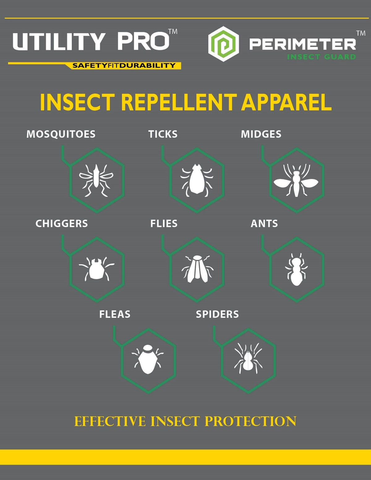 Long Sleeve Knit Shirt w/ PERIMETER™ Insect Guard - Utility Pro Wear